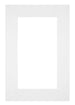 Passe Partout 62x93cm Karton Wit Rand 6cm Recht Voorzijde | Yourdecoration.nl