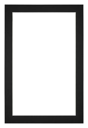 Passe Partout 60x90cm Karton Zwart Rand 3cm Recht Voorzijde | Yourdecoration.nl