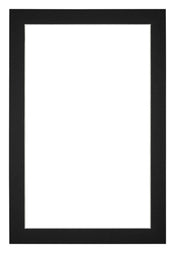 Passe Partout 40x60cm Karton Zwart Rand 3cm Recht Voorzijde | Yourdecoration.nl