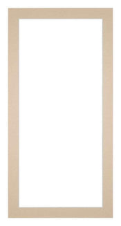 Passe Partout 40x80cm Karton Beige Rand 3cm Recht Voorzijde | Yourdecoration.nl