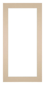 Passe Partout 45x80cm Karton Beige Rand 4cm Recht Voorzijde | Yourdecoration.nl
