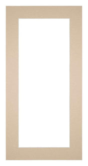 Passe Partout 40x70cm Karton Beige Rand 5cm Recht Voorzijde | Yourdecoration.nl