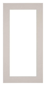 Passe Partout 30x60cm Karton Grijs Graniet Rand 5cm Recht Voorzijde | Yourdecoration.nl