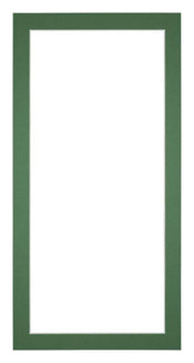 Passe Partout 20x40cm Karton Groen Bos Rand 3cm Recht Voorzijde | Yourdecoration.nl