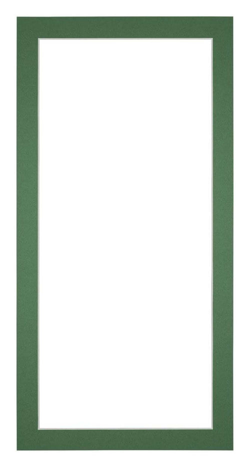 Passe Partout 20x40cm Karton Groen Bos Rand 3cm Recht Voorzijde | Yourdecoration.nl