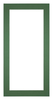 Passe Partout 45x80cm Karton Groen Bos Rand 4cm Recht Voorzijde | Yourdecoration.nl