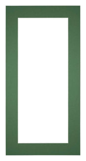 Passe Partout 30x60cm Karton Groen Bos Rand 5cm Recht Voorzijde | Yourdecoration.nl
