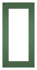 Passe Partout 40x80cm Karton Groen Bos Rand 6cm Recht Voorzijde | Yourdecoration.nl