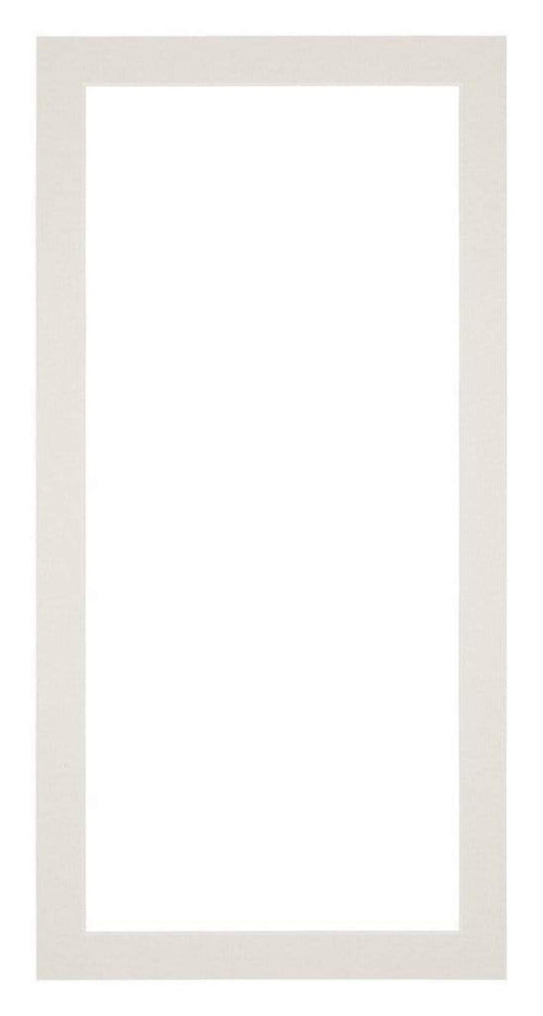 Passe Partout 20x40cm Karton Lichtgrijs Rand 3cm Recht Voorzijde | Yourdecoration.nl
