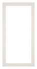 Passe Partout 40x80cm Karton Lichtgrijs Rand 3cm Recht Voorzijde | Yourdecoration.nl