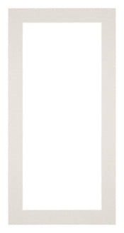 Passe Partout 45x80cm Karton Lichtgrijs Rand 4cm Recht Voorzijde | Yourdecoration.nl