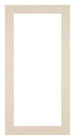 Passe Partout 45x80cm Karton Teinte Rand 4cm Recht Voorzijde | Yourdecoration.nl
