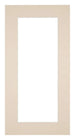 Passe Partout 40x80cm Karton Teinte Rand 6cm Recht Voorzijde | Yourdecoration.nl