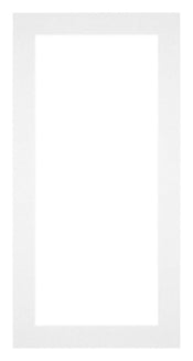 Passe Partout 45x80cm Karton Wit Rand 4cm Recht Voorzijde | Yourdecoration.nl