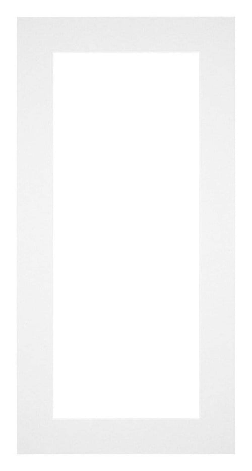 Passe Partout 30x60cm Karton Wit Rand 5cm Recht Voorzijde | Yourdecoration.nl
