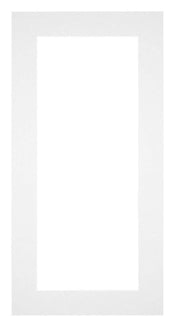Passe Partout 40x80cm Karton Wit Rand 5cm Recht Voorzijde | Yourdecoration.nl