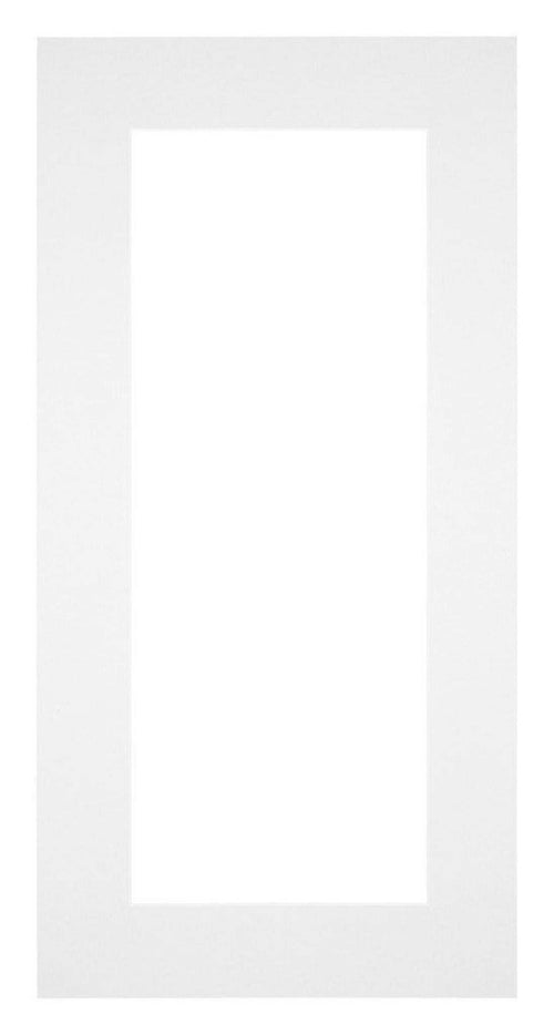 Passe Partout 40x80cm Karton Wit Rand 6cm Recht Voorzijde | Yourdecoration.nl