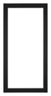 Passe Partout 40x80cm Karton Zwart Rand 3cm Recht Voorzijde | Yourdecoration.nl