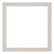 Passe Partout 25x25cm Karton Grijs Graniet Rand 3cm Recht Voorzijde | Yourdecoration.nl