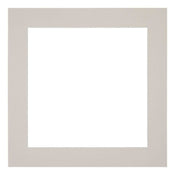 Passe Partout 60x60cm Karton Grijs Graniet Rand 5cm Recht Voorzijde | Yourdecoration.nl