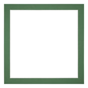 Passe Partout 60x60cm Karton Groen Bos Rand 3cm Recht Voorzijde | Yourdecoration.nl