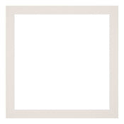 Passe Partout 30x30cm Karton Lichtgrijs Rand 3cm Recht Voorzijde | Yourdecoration.nl