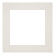Passe Partout 50x50cm Karton Lichtgrijs Rand 6cm Recht Voorzijde | Yourdecoration.nl