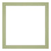 Passe Partout 55x55cm Karton Mintgroen Rand 3cm Recht Voorzijde | Yourdecoration.nl