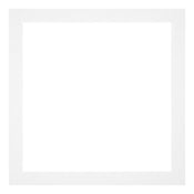 Passe Partout 30x30cm Karton Wit Rand 3cm Recht Voorzijde | Yourdecoration.nl