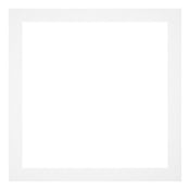 Passe Partout 40x40cm Karton Wit Rand 3cm Recht Voorzijde | Yourdecoration.nl