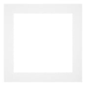 Passe Partout 45x45cm Karton Wit Rand 5cm Recht Voorzijde | Yourdecoration.nl