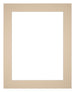 Passe Partout 40x45cm Karton Beige Rand 5cm Recht Voorzijde | Yourdecoration.nl