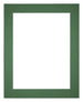 Passe Partout 35x45cm Karton Groen Bos Rand 5cm Recht Voorzijde | Yourdecoration.nl