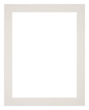 Passe Partout 24x30cm Karton Lichtgrijs Rand 4cm Recht Voorzijde | Yourdecoration.nl
