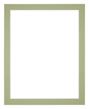 Passe Partout 24x30cm Karton Mintgroen Rand 3cm Recht Voorzijde | Yourdecoration.nl