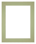 Passe Partout 50x65cm Karton Mintgroen Rand 5cm Recht Voorzijde | Yourdecoration.nl