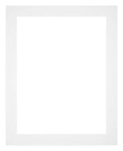 Passe Partout 28x35cm Karton Wit Rand 4cm Recht Voorzijde | Yourdecoration.nl