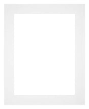 Passe Partout 40x45cm Karton Wit Rand 5cm Recht Voorzijde | Yourdecoration.nl