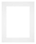Passe Partout 56x71cm Karton Wit Rand 6cm Recht Voorzijde | Yourdecoration.nl
