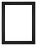 Passe Partout 28x35cm Karton Zwart Rand 4cm Recht Voorzijde | Yourdecoration.nl