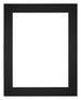 Passe Partout 70x90cm Karton Zwart Rand 5cm Recht Voorzijde | Yourdecoration.nl