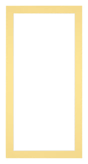 Passe Partout 40x80cm Karton Geel Rand 3cm Recht Voorzijde | Yourdecoration.nl