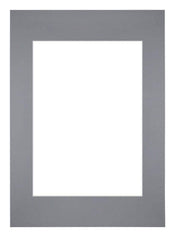 Passe Partout 42x59 4cm A2 A3 Karton Grijs Rand Recht Voorzijde | Yourdecoration.nl