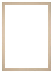 Passe Partout 30x42cm Karton Beige Rand 3cm Recht Voorzijde | Yourdecoration.nl