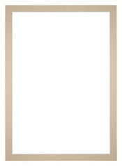Passe Partout 30x42cm Karton Beige Rand 3cm Recht Voorzijde | Yourdecoration.nl