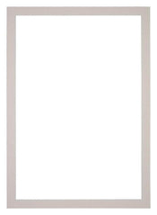 Passe Partout 70x100cm Karton Grijs Graniet Rand 3cm Recht Voorzijde | Yourdecoration.nl