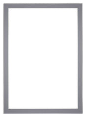 Passe Partout 70x100cm Karton Grijs Rand 3cm Recht Voorzijde | Yourdecoration.nl