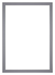 Passe Partout 30x42cm Karton Grijs Rand 3cm Recht Voorzijde | Yourdecoration.nl