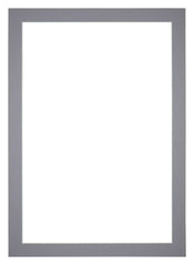 Passe Partout 25x35cm Karton Grijs Rand 4cm Recht Voorzijde | Yourdecoration.nl