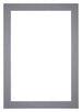 Passe Partout 25x35cm Karton Grijs Rand 5cm Recht Voorzijde | Yourdecoration.nl